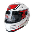HELMET REVO GRAPHICS XSM RED SA2020