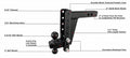 2.0" HEAVY DUTY 8" DROP/RISE