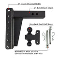 2.0" HEAVY DUTY 8" DROP/RISE