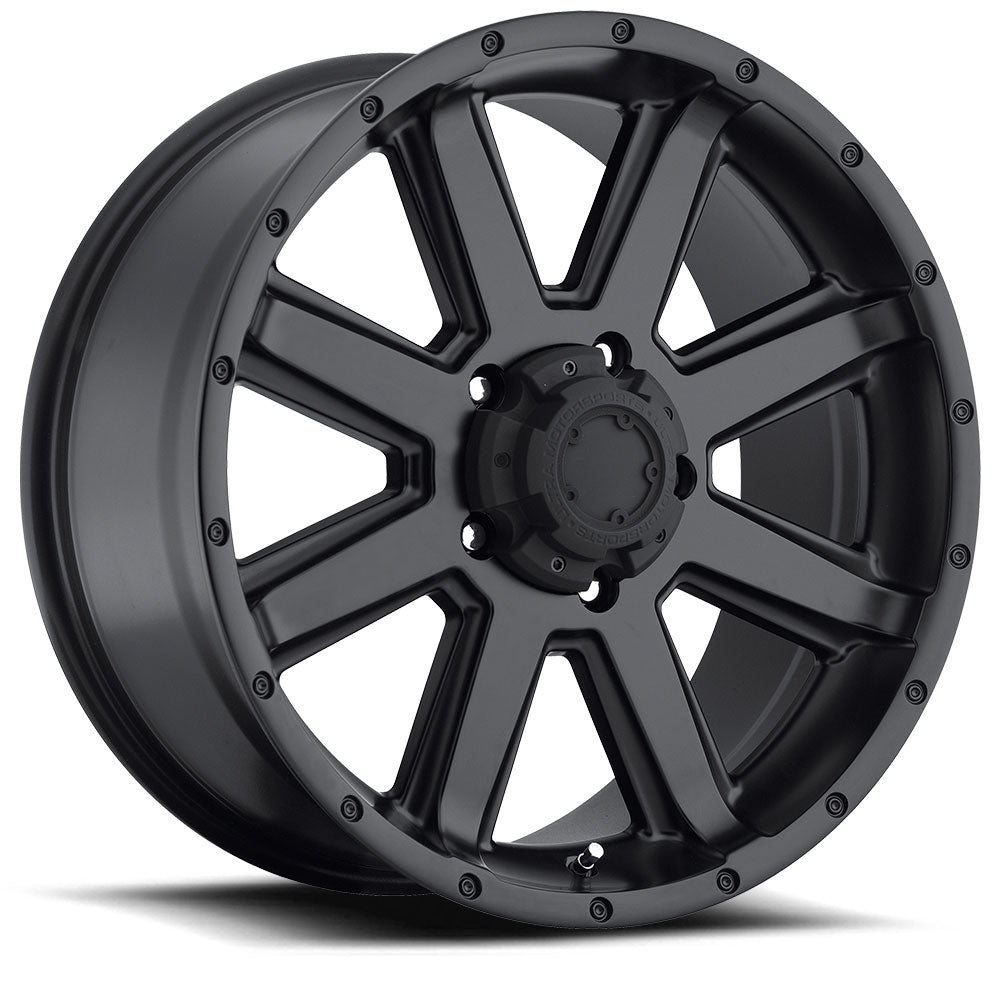 U12 195 CRUSHER SEMI GLOS BLAK|20 X 9