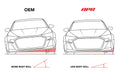 Roll-Control Sway Bar Rear (AWD MQB/MQB EVO Haldex) Fits Audi A3 Quattro 22-25, S3 15-24, TT Quattro 16-23, TTS Quattro 16-23 VW Golf Alltrack 17-19, Golf R 15-19, Golf Sportwagen 17-19 AWD Haldex APR