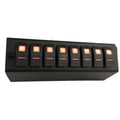 Spod 07-08 Jeep Wrangler JK Add On Blue LED 8-Switch Panel (for SourceSE)