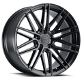 TSW Alloy Wheels black auto part