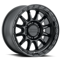 Raceline 960B Alpha 18x9in / 8X180 BP / 18mm Offset / 130.81mm Bore - Satin Black