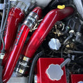 Hot Side 3 in. Intercooler Pipe 15-24 Ford Power Stroke 6.7L Cat Yellow