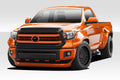 2014-2021 Toyota Tundra Duraflex Circuit Fender Flares Kit - 5 Piece - Includes Circuit Front Fenders Flares (113816) Circuit Rear Fender Flares (113817) Circuit Front Spoiler (113818)