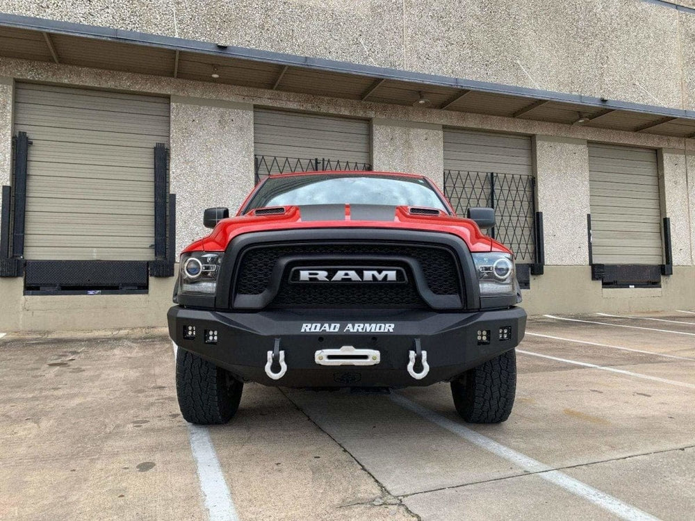 Road Armor 15-18 Ram Rebel 1500 Stealth Front Winch Bumper - Tex Blk