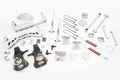 ~(186.4 lbs. 46X22X13)~ 2007-13 GM 1/2 Ton Truck (4WD) 7 in Lift Kit (silver powder coat) W/ ADJUSTABLE FRONT STRUTS AND REAR SHOCKS