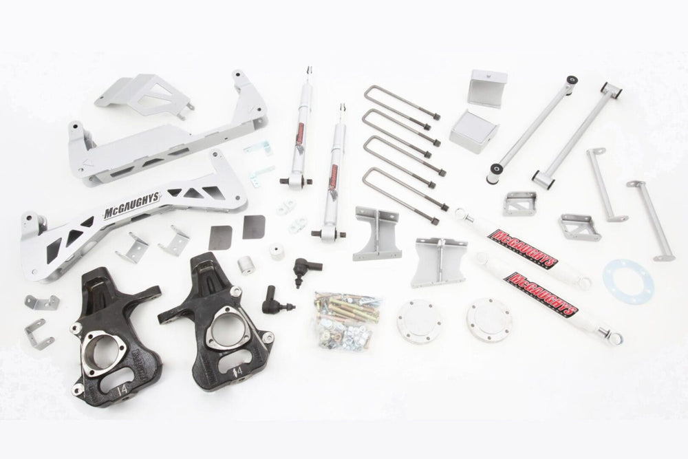 ~(186.4 lbs. 46X22X13)~ 7 in LIFT KIT W/ REAR SHOCKS (4WD) 1/2 TON GM TRUCK 2014