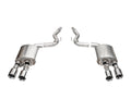 Corsa 24+ Ford Mustang Dark Horse 5.0L 3in Dual Rear Axle-Back w/Twin 4.5in Polish Straight Tips