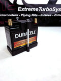 ETS Mitsubishi Evolution 8/9 Mini Battery Kit Black (Needed For Short Route Piping)
