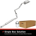 DIRECTFIT EXHAUST SYSTEM 0203 PROTEGE 2.0L