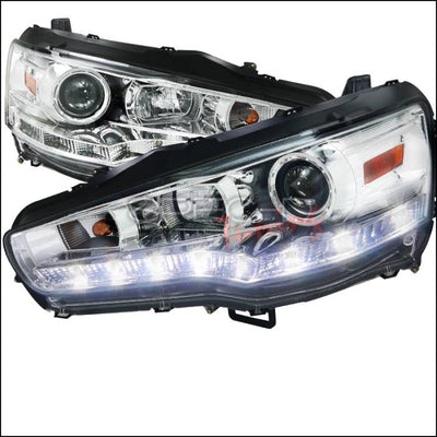 SPEC D TUNING chrome headlights
