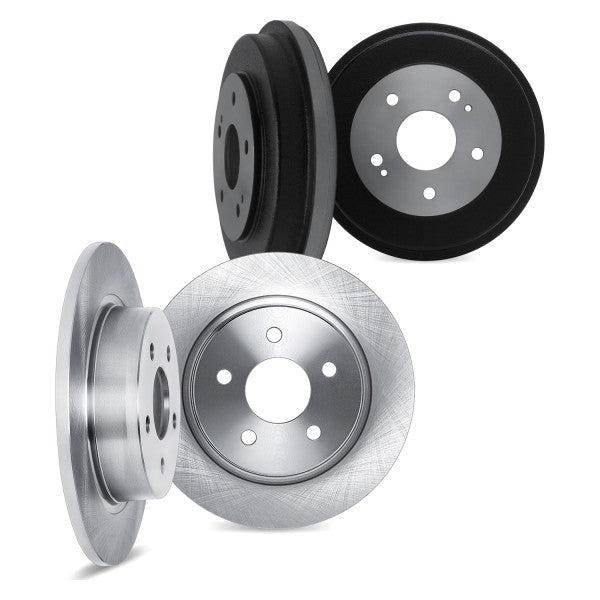 DFC 86-95 Suzuki Samurai Front & Rear Rotors includes Drums
