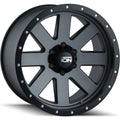 ~(43 lbs. 22X22X10)~ 134 (134) MATTE GUNMETAL/BLACK BEADLOCK 20X9 5-150 18MM 110MM