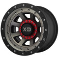 XD137 16X8 5X4.5/5.0 S-BLK -6MM