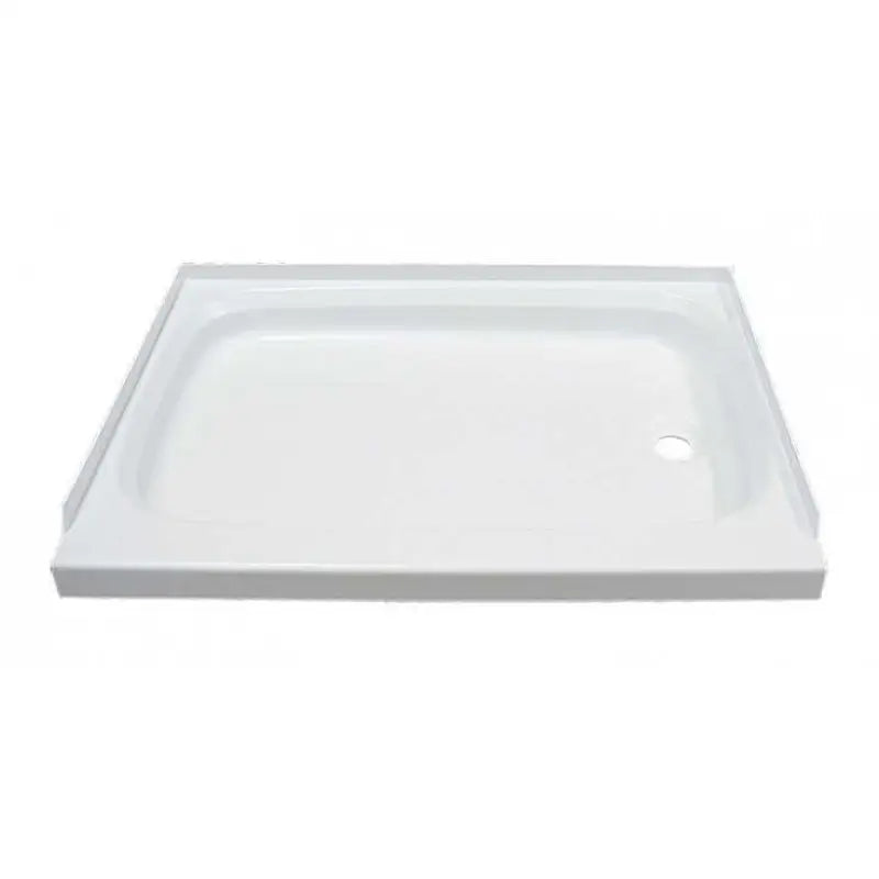 24IN X 32IN SHOWER PAN; RIGHT DRAIN WHITE