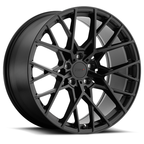 TSW Alloy Wheels black auto part