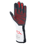 Glove Tech-1 ZX V4 Blk / Wht / Red Small