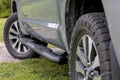 Oval Nerf Step Crew Cab Black Toyota Tundra 2WD/4WD (07-21)