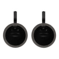 UNLOADED PAIR 6.5" CAN SPEAKER PODS