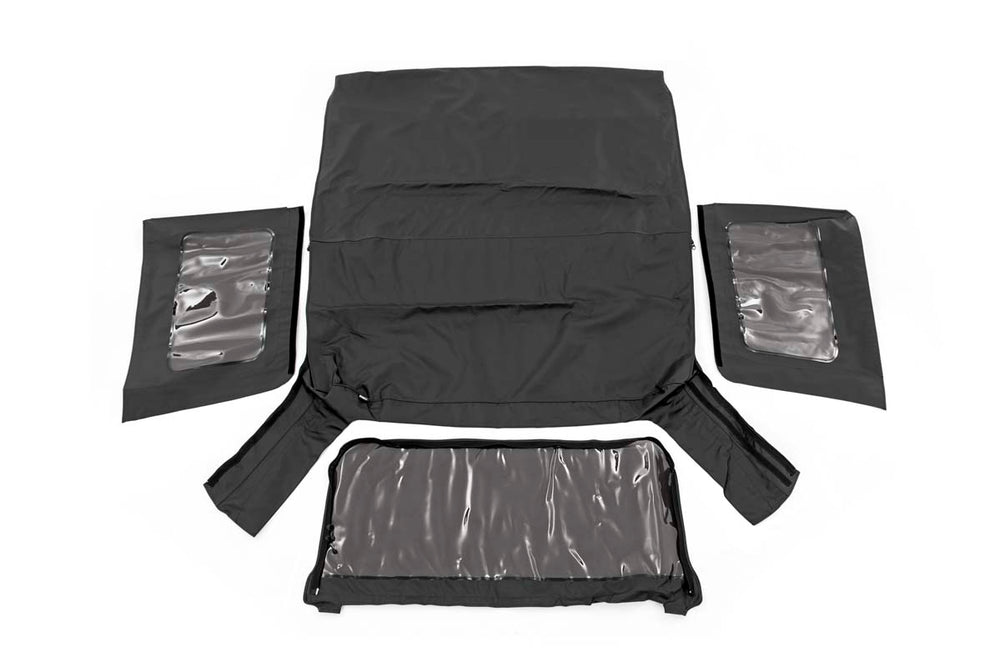 ~(21 lbs. 32X15X12)~ Jeep Replacement Soft Top Black (10-18 Wrangler JK 2 Door)