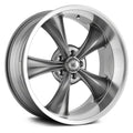 ~(35 lbs. 20X20X11)~ 695 (695) GREY/MACHINED LIP 18X9.5 5-114.3 6MM 83.82MM