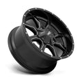 MO970 18x9 8x165.10 SATIN BLACK MILLED (18 mm)