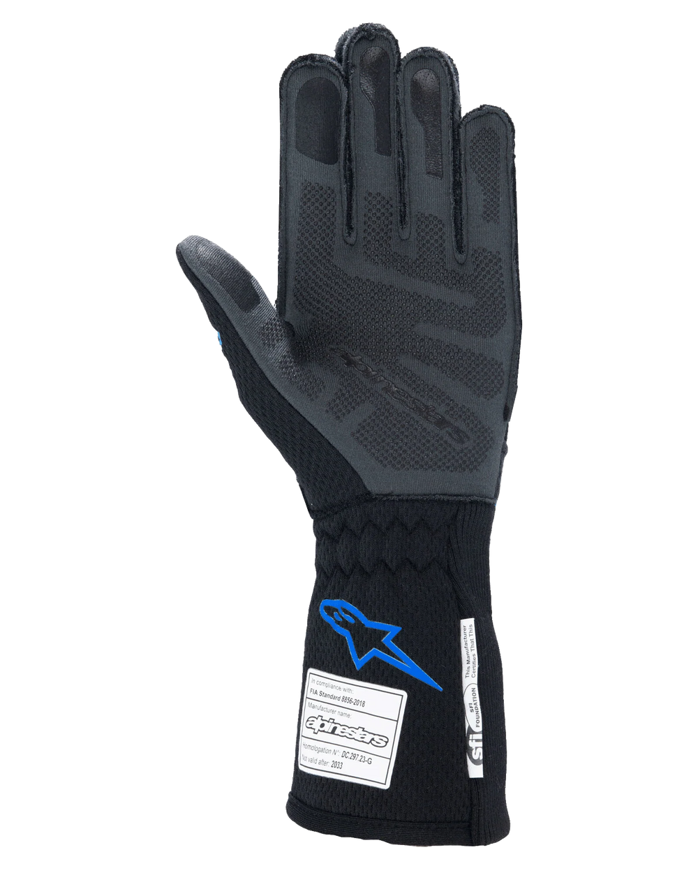 Glove Tech-1 ZX V4 Blk /Blue 2X-Large
