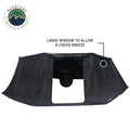 Overland Vehicle Systems XD Nomadic 270 - Awning Wall 2 W Black Out Passenger Side Grey Hex Black Trim W Storage Bag