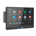 10.6IN 360 ROTATING+UP/DOWN LCD 2DIN MECHLESS CARPLAY ANDROID AUTO TOUCH KEYS