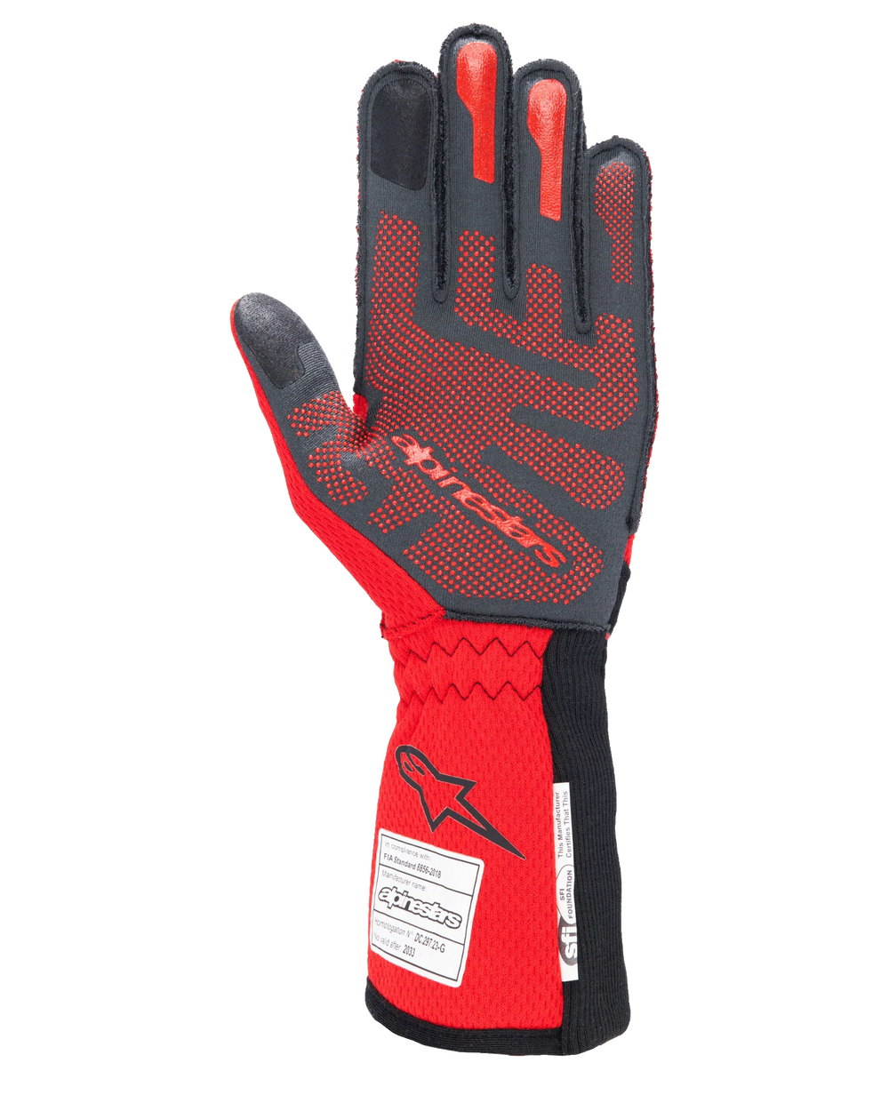 Glove Tech-1 ZX V4 Blk / White 2X-Large