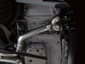 AWE Tuning exhaust installed view