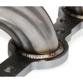 Ls Turbo Headers-Polished LS Turbo Headers (Up And Forward) 1-7/8 Inch 304SS Gm 4.8/5.3/6.0L V8 Polished Finish FlowTech