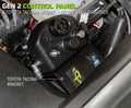~(8.2 lbs. 13X12X6)~ 4 Tire Inflation System - Tacoma Engine Bay Mount With Box Fittings Hoses AND Storage Bag - Black