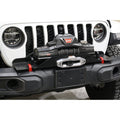 Rock Hard 4x4 Winch Mounting Plate for Factory Plastic Front Bumper for Jeep Wrangler JL 2018 - Current [RH-90205]