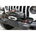 Rock Hard 4x4 Winch Mounting Plate for Factory Plastic Front Bumper for Jeep Wrangler JL 2018 - Current [RH-90205]