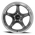 Konig Hyperspec 18x9 5x114.3 ET42 Anthracite Metallic Wheel w/ Mirror Machined Lip (Knurled Bead)