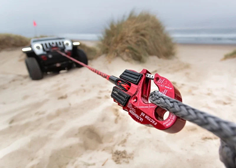 ULTRAHOOK WINCH HOOK WITH SHACKLE MOUNT ORANGE