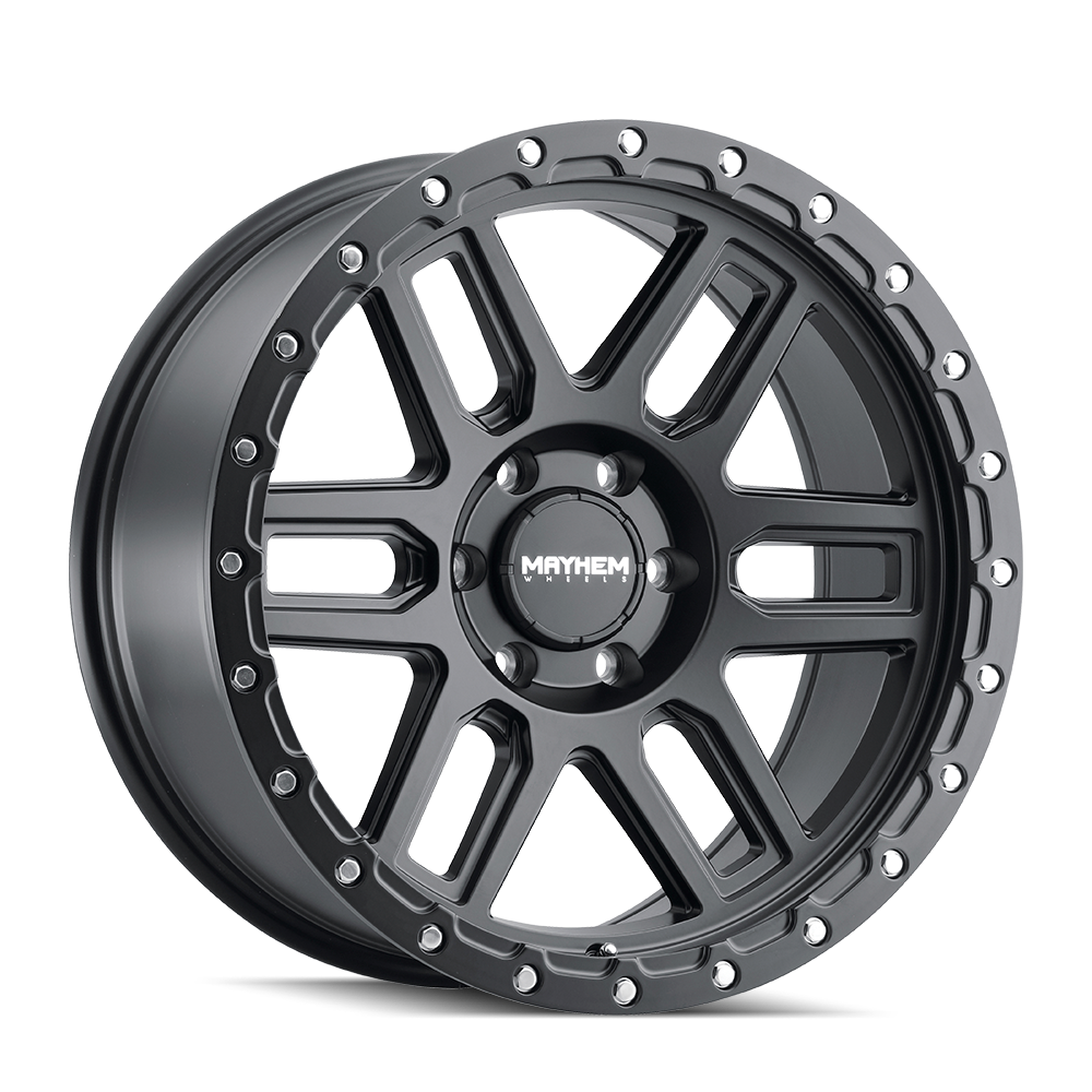The Wheel Group black auto part