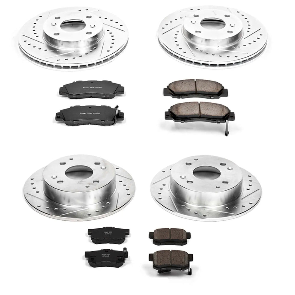 Power Stop 98-99 Acura CL Front & Rear Z23 Evolution Sport Brake Kit