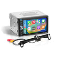 DOUBLEDIN APPLE CARPLAY MECHLESS MULTIMEDIA PLAYER; 62IN TOUCHSCREEN BT W/REA