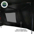 Overland Vehicle Systems XD Nomadic 270 - Awning Wall 2 W Black Out Passenger Side Black Body Black Trim W Storage Bag