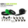 ~(8 lbs. 13X12X6)~ 4 Tire Inflation System - Ford Truck Engine Mount With Box Fittings Hoses AND Storage Bag - Black