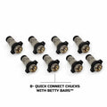 ~(8 lbs. 13X12X6)~ 4 Tire Inflation System - Ford Truck Engine Mount With Box Fittings Hoses AND Storage Bag - Black