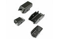 Rock Hard 4x4 Bolt-On Front and Rear Lower Control Arm Skid Plates for Jeep Gladiator JT 2020 - Current [RH-80515]