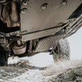 Cali Raised 10-24 Toyota 4Runner Transfer Skid Plate - Steel / Raw