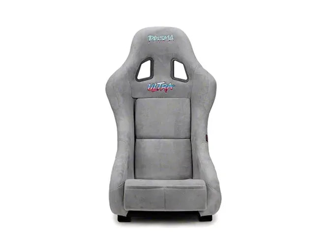 NRG FRP Bucket Seat ULTRA Edition - Medium (Grey Alcantara/Grey Pearlized Back)