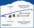 SuperPro 2022+ Subaru BRZ 16mm Adjustable Rear Sway Bar