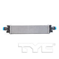 TYC intercooler installed view